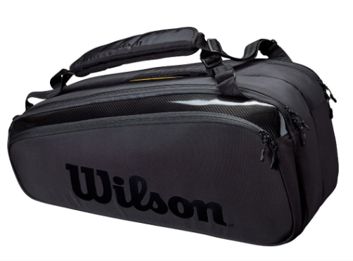 RAQUETEIRA WILSON SUPER TOUR PRO STAFF 9 PACK PRETO