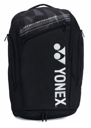 MOCHILA YONEX PRO PRETA E PRATA