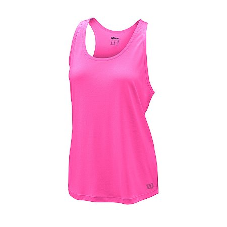 REGATA FEMININA WILSON PERFORMANCE V NEON PINK