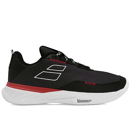 TÊNIS BABOLAT SFX EVO CLAY PRETO E VERMELHO