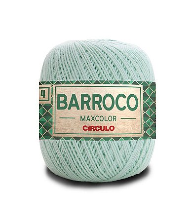Barbante Barroco Maxcolor Nº4 200g Círculo cor Verde 2204