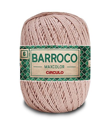 Barbante Barroco Maxcolor Nº6 400g Círculo cor Rapadura 7389