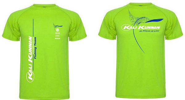 Camiseta de Pesca Esportiva Fluorescente Unisex Manga Curta