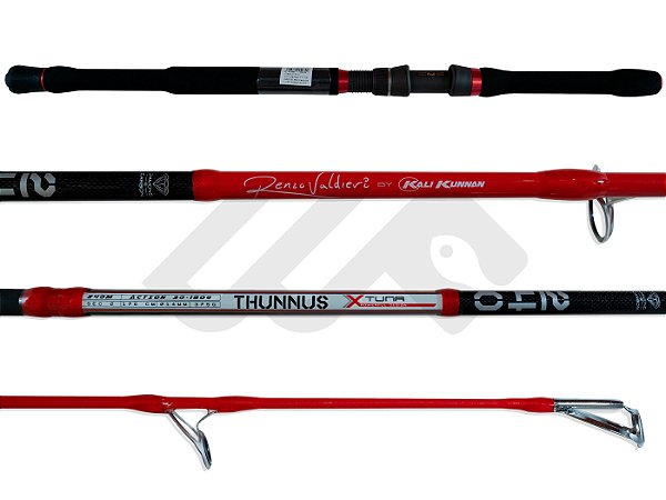 Vara de Pesca Thunnus Spinning 2,4m Carbono 375grm (30-180grm)