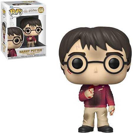 FUNKO POP HARRY POTTER 132  - HARRY POTTER COM A PEDRA FILOSOFAL