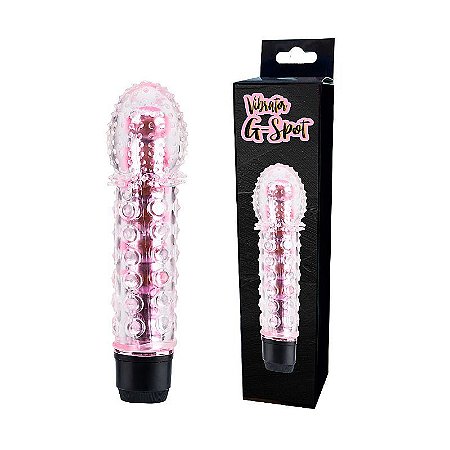 Vibrador ao estilo Personal com Capa Texturizada - Rosa