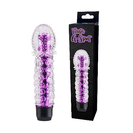 Vibrador ao estilo Personal com Capa Texturizada - Roxo