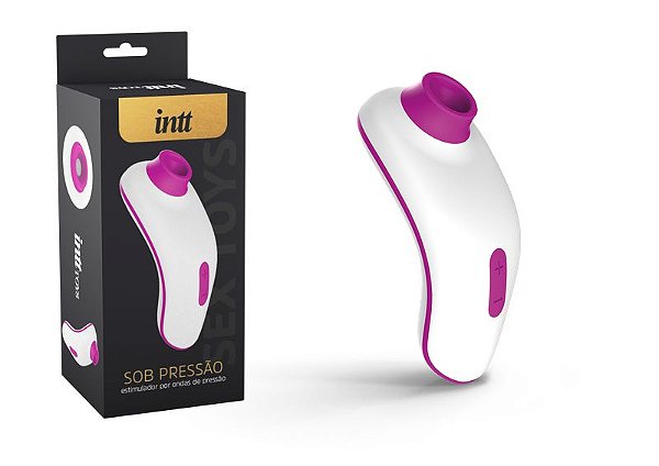 VIBRADOR SOB PRESSÃO INTT ROXO
