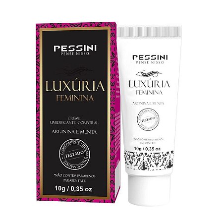 EXCITANTE LUXÚRIA FEMININA 10G PESSINI
