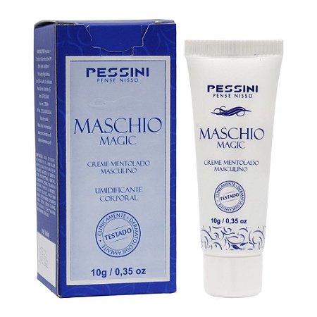 CREME MENTOLADO MASCULINO MASCHIO MAGIC PESSINI