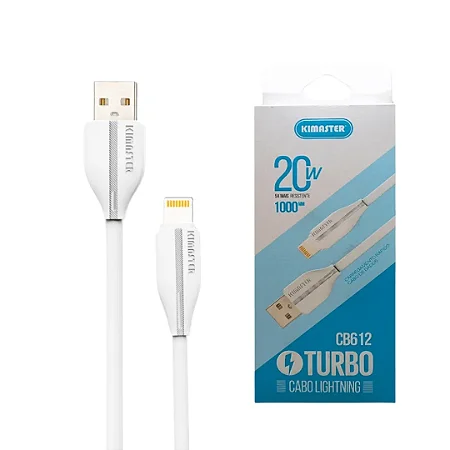 CABO TURBO KIMASTER USB PARA LIGHTNING CB602L