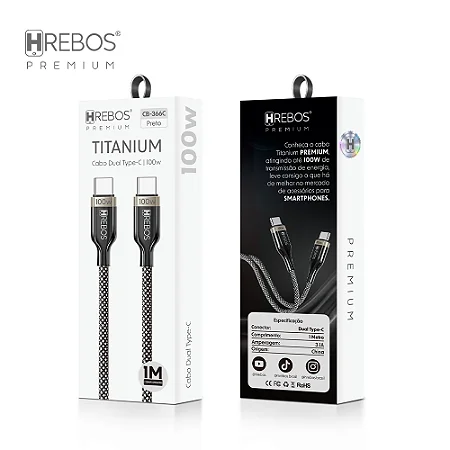 CABO HREBOS TITANIUM TYPE C CB-366C