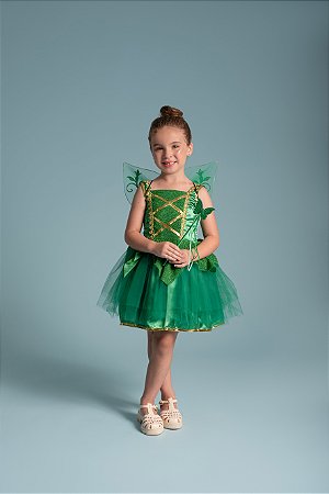 VESTIDO FADA VERDE