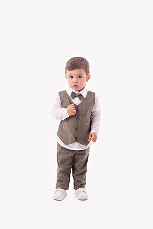 CONJ BATIZADO CALCA COM CAMISA E CO
