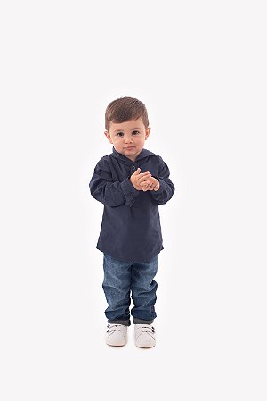 CONJ CALCA JEANS COM CAMISA