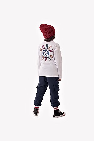 CAMISETA MANGA LONGA WORLD