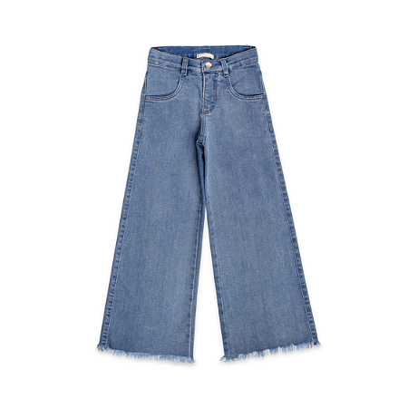 CALCA JEANS WIDE LEG