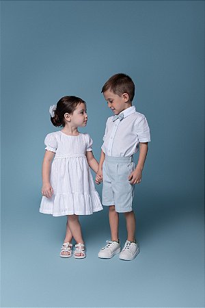 CONJ BATIZADO COM GRAVATINHA