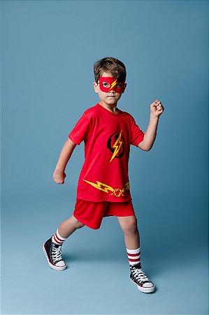 CONJUNTO BERMUDA E CAMISETA VELOZ