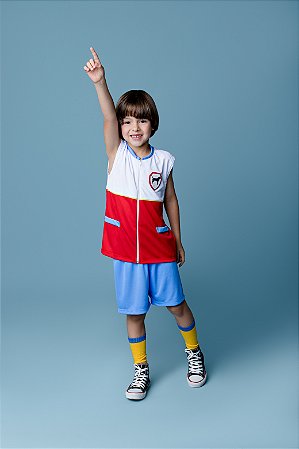 CONJUNTO BERMUDA E CAMISETA VIGILANTE CANINO