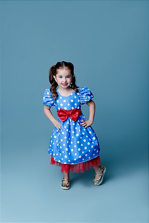 VESTIDO MENINA PINTADINHA