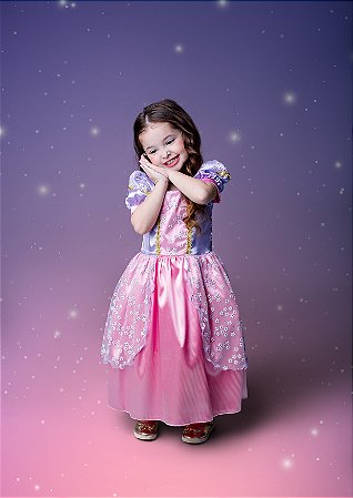 VESTIDO PRINCESA TRANÇAS