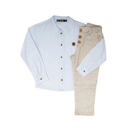 CONJ CALÇA VISCOLINHO E BATA SG