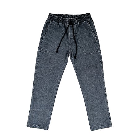 CALÇA JEANS RETA PRIMA GREY