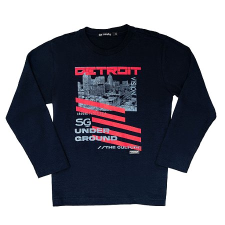 CAMISETA MANGA LONGA CITY