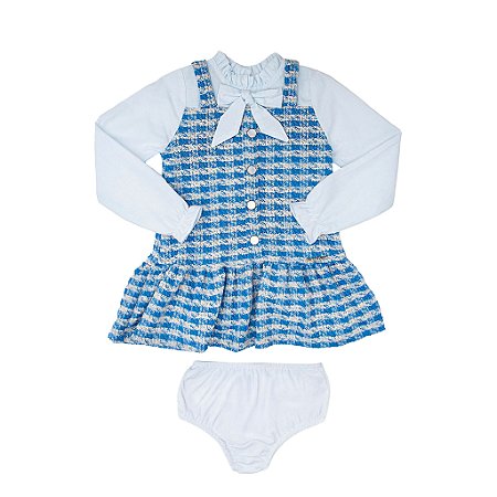 VESTIDO COM CAMISA PIED POULE