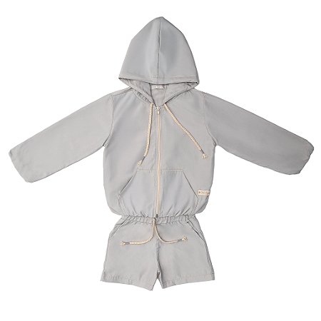 CONJ SHORTS E JAQUETA CORTA VENTO