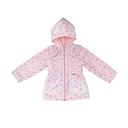 JAQUETA PARKA ESTAMPA CORAÇÃO