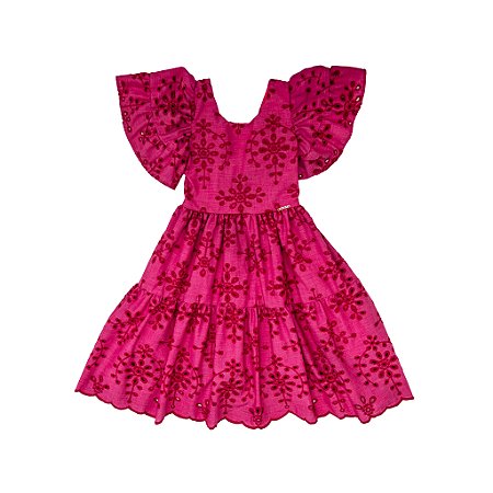 VESTIDO DE LAISE COM LASTEX