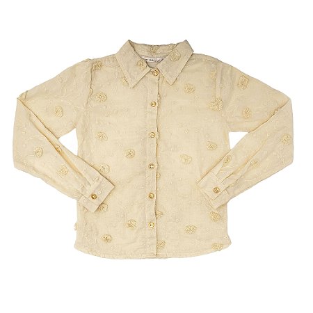 CAMISA FEMININA BORDADA