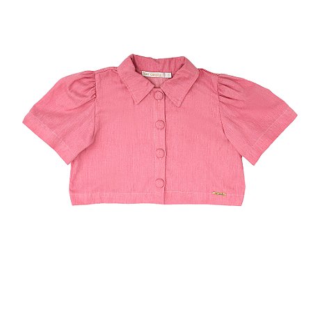 CAMISA CROPPED TRICOLINE