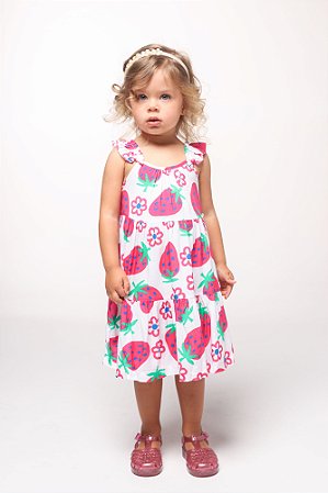 Vestido soltinho de viscose