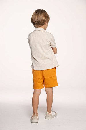 Conjunto bermuda com regata e camisa malha