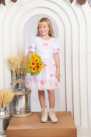 VESTIDO NOIVINHA JUNINO