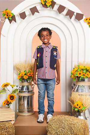 CAMISA MC TRICOLINE XADREZ