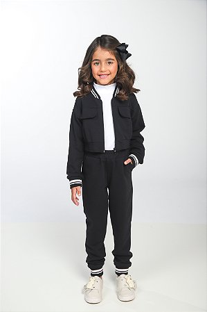 CONJ CALÇA E BLUSA MOLETINHO