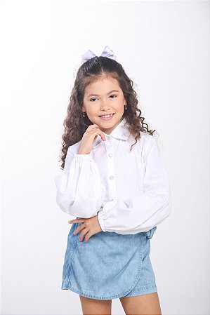 CONJ SHORTS SAIA COM CAMISA TRICOLINE