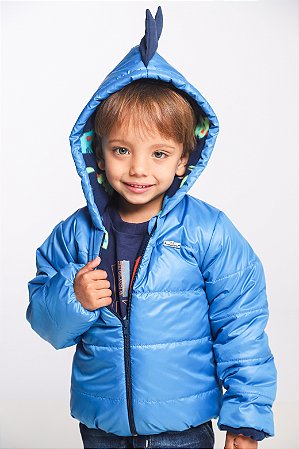 JAQUETA ACOLCHOADA DINOSSAURO