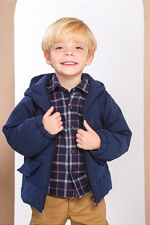 JAQUETA TACTEL ACOLCHOADA