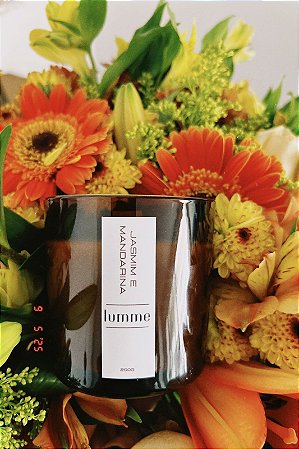 Vela Grande Jasmim e Mandarina