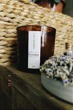 Vela Grande Lavanda