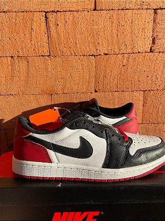 Black toe cheap low jordan 1