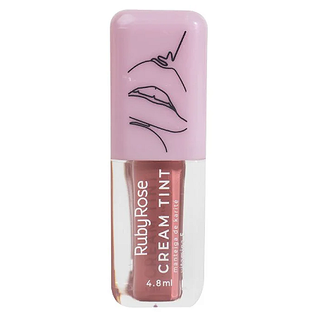 Cream Tint 3 em 1 Batom, Blush e Sombra Ruby Rose HB8233 Cor 04 Memories