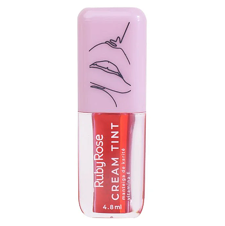 Cream Tint 3 em 1 Batom, Blush e Sombra Ruby Rose HB8233 Cor 11 Heartbreaker
