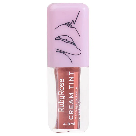 Cream Tint 3 em 1 Batom, Blush e Sombra Ruby Rose HB8233 Cor 12 Intentions