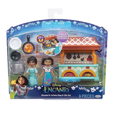 Mirabel & Julieta kit cozinha casa ENCANTO Disney - Minha Loja de Brinquedo